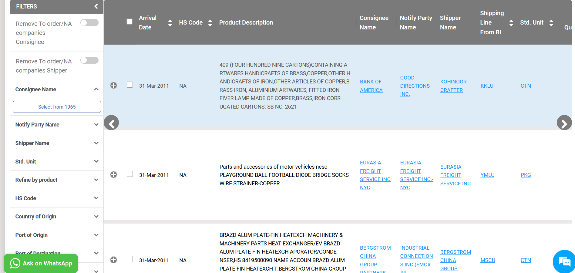TradeAtlas UI